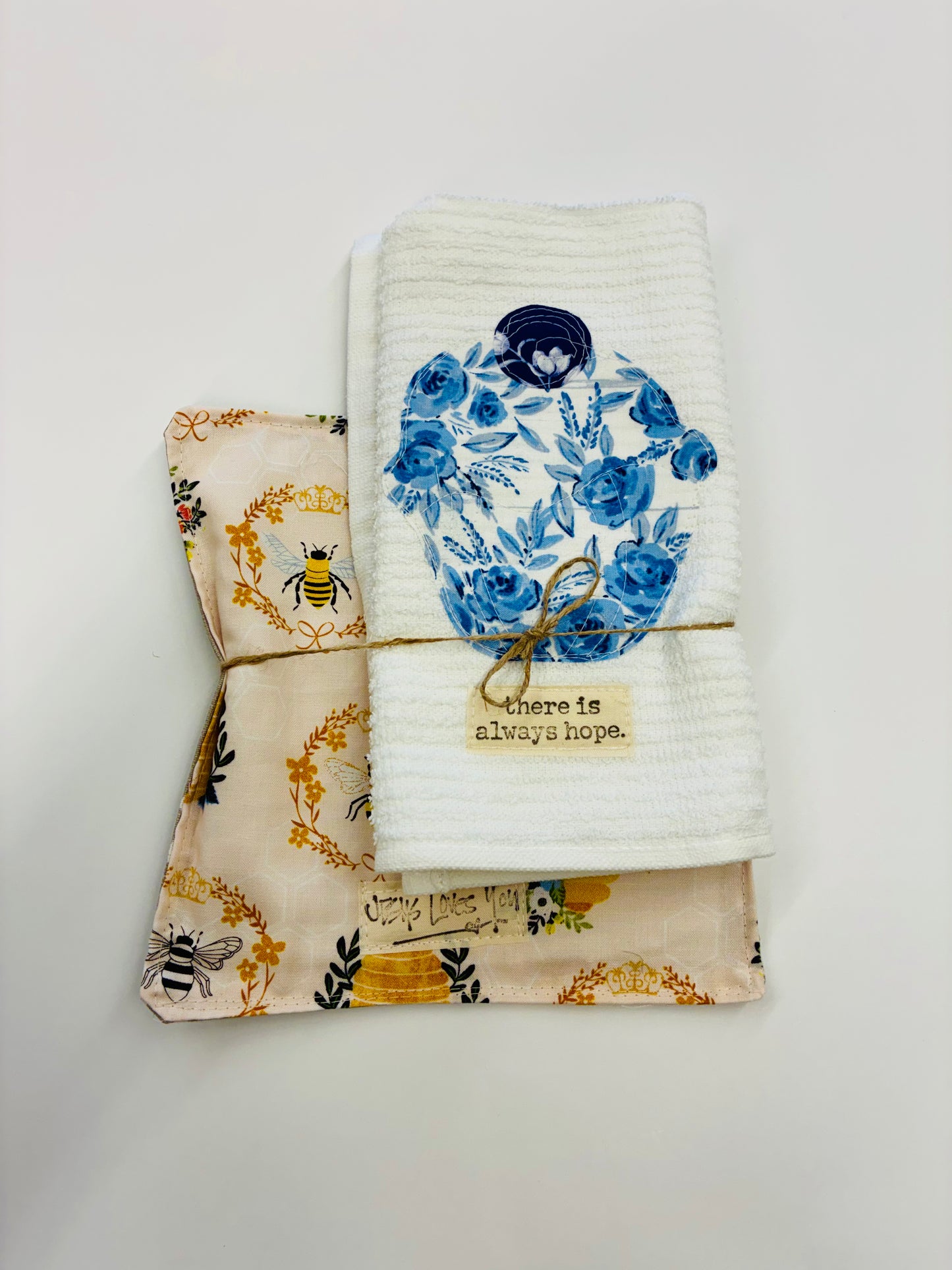 Pot Holder/Tea Towel Combo