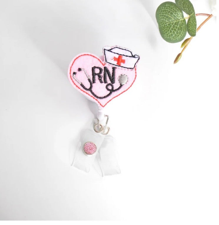 Fuzzy Buddy RN - Badge Reel