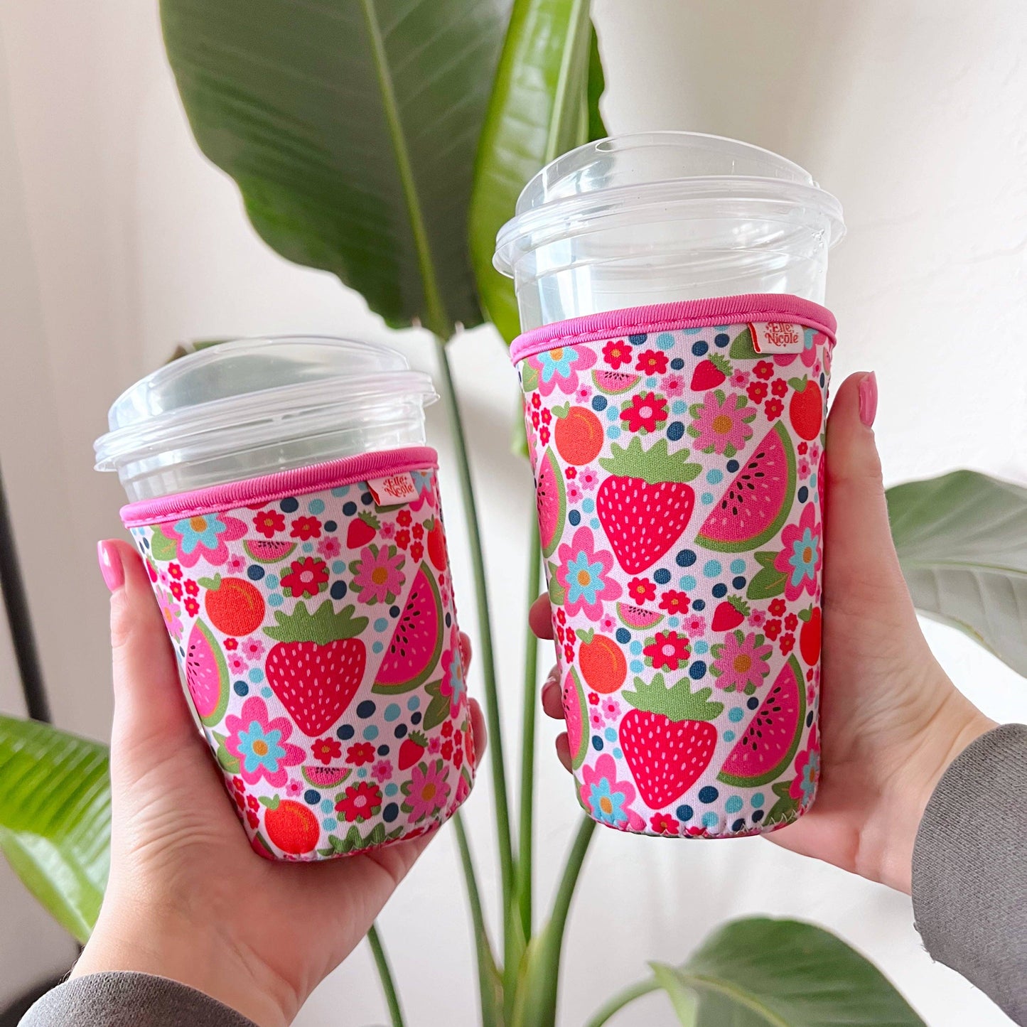Coffee Cup Cover -  Farmers Market - Iced Drink Sleeve: Large / 24oz
