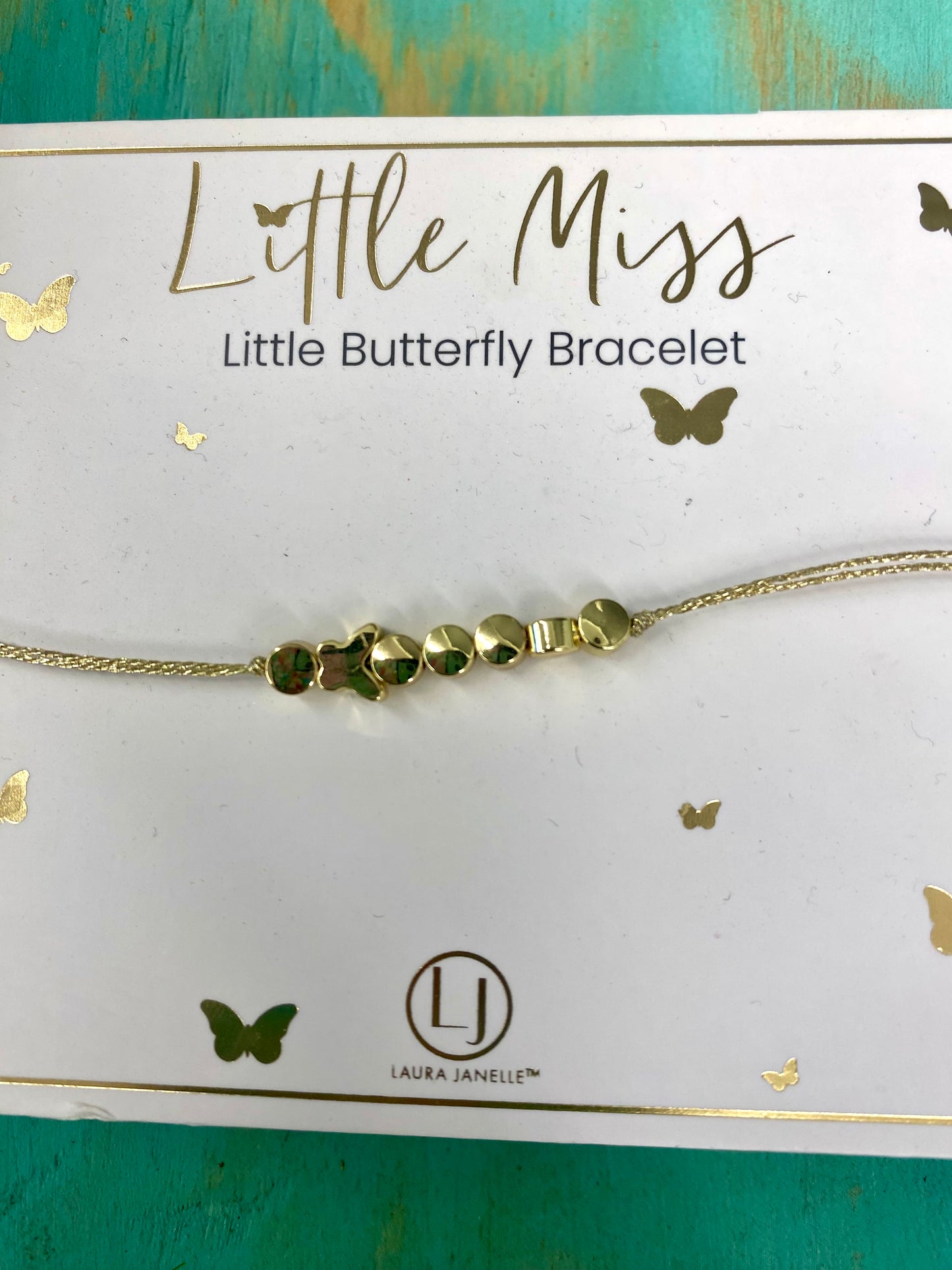 Little Miss Little Moon, Butterfly or Star Bracelet / Laura Janelle