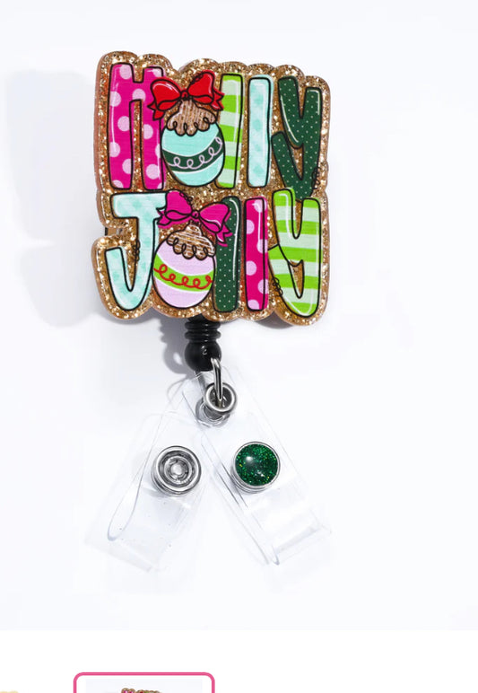 Holly Jolly - Badge Reel