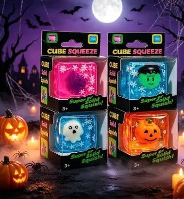 Halloween Cube Glow in the Dark Squishy