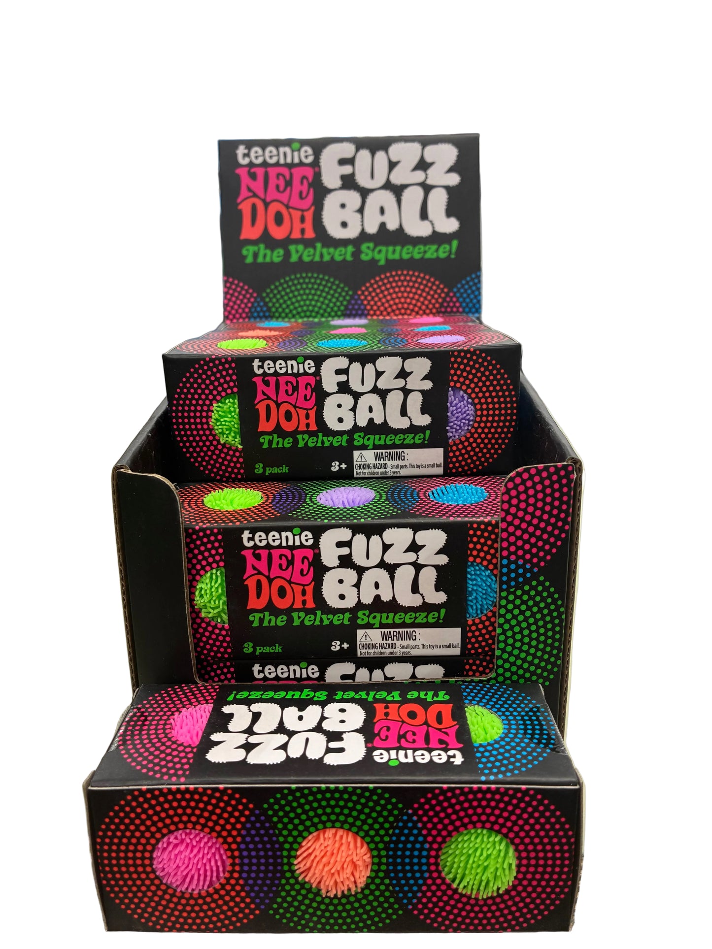 Fuzz Ball Teenie Needoh 3-Pack