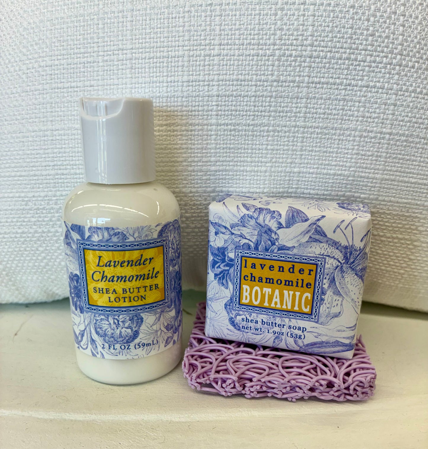 3-Piece Gift Set - 1.9oz Shea Butter Soap, 2oz Shea Butter Lotion and Soap saver