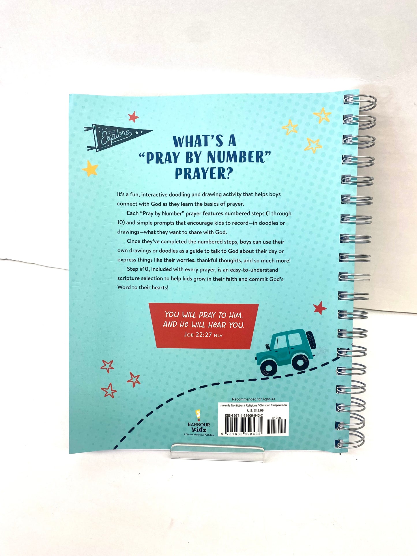 Pray By Number / A Doodle & Draw Prayer Map For Boys