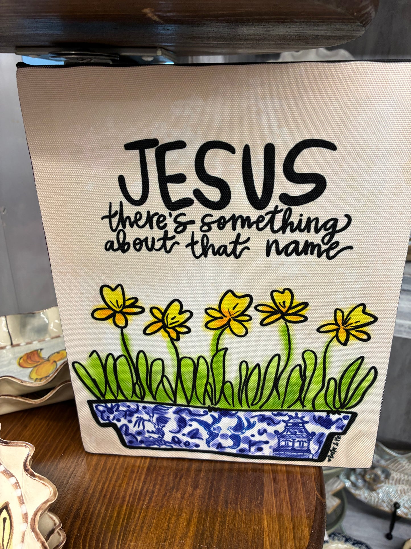 Jesus, There’s Something about that name 8x10 Baxter & Me Wrapped Art