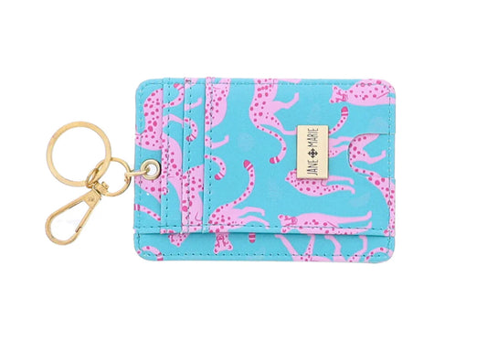 On The Move Card Holder Keychain - Jane Marie
