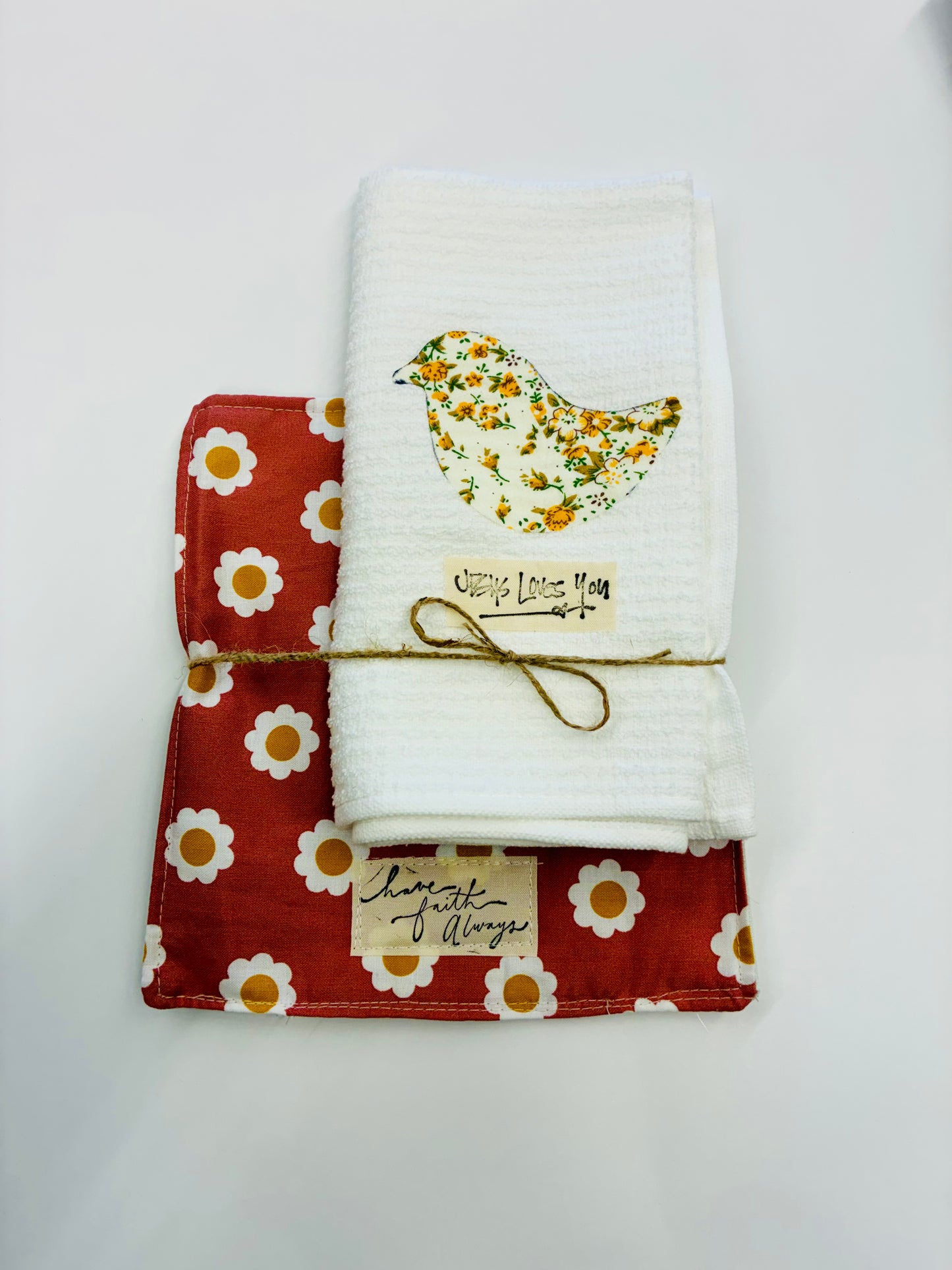 Pot Holder/Tea Towel Combo