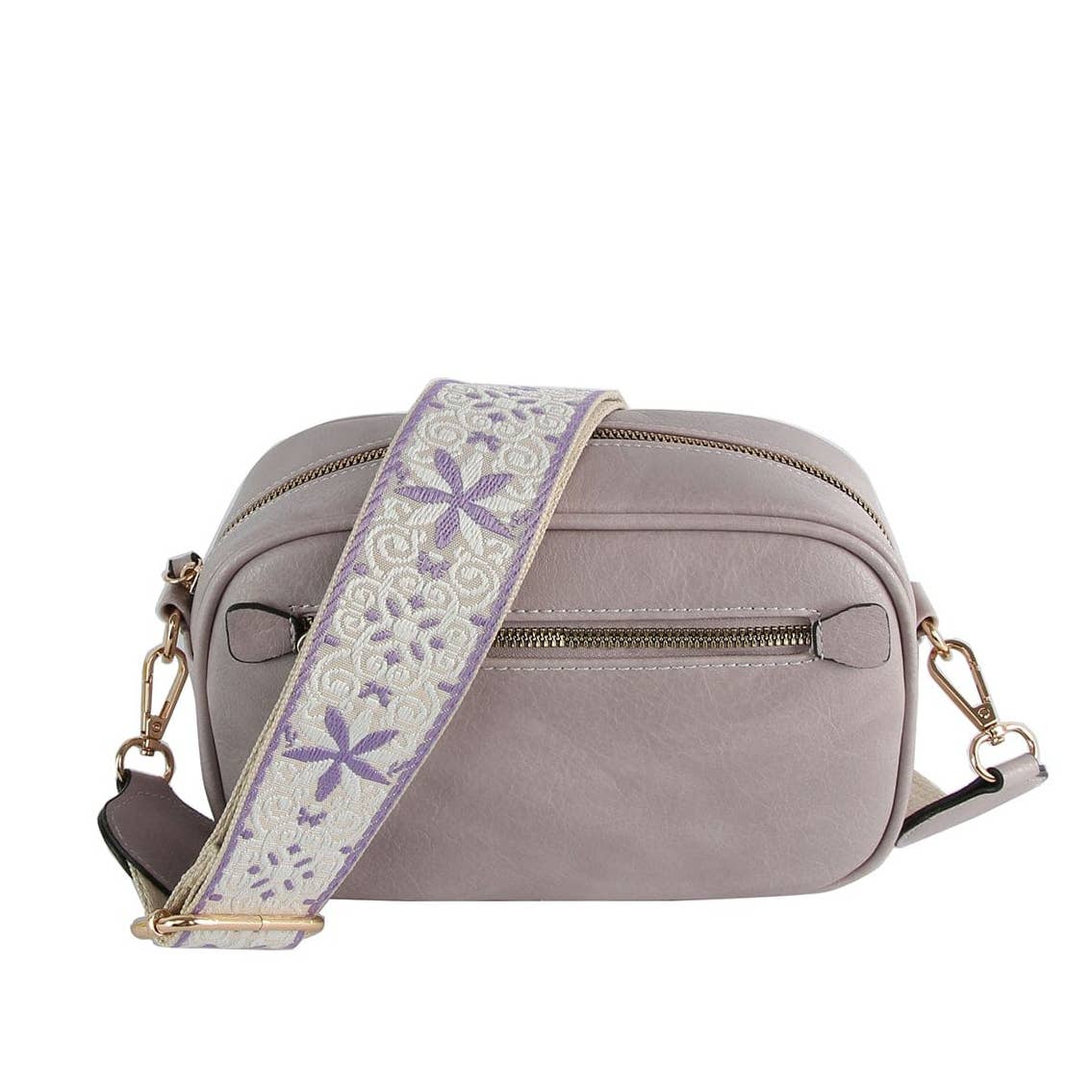 Boho Guitar Strap Women's Crossbody Bag: