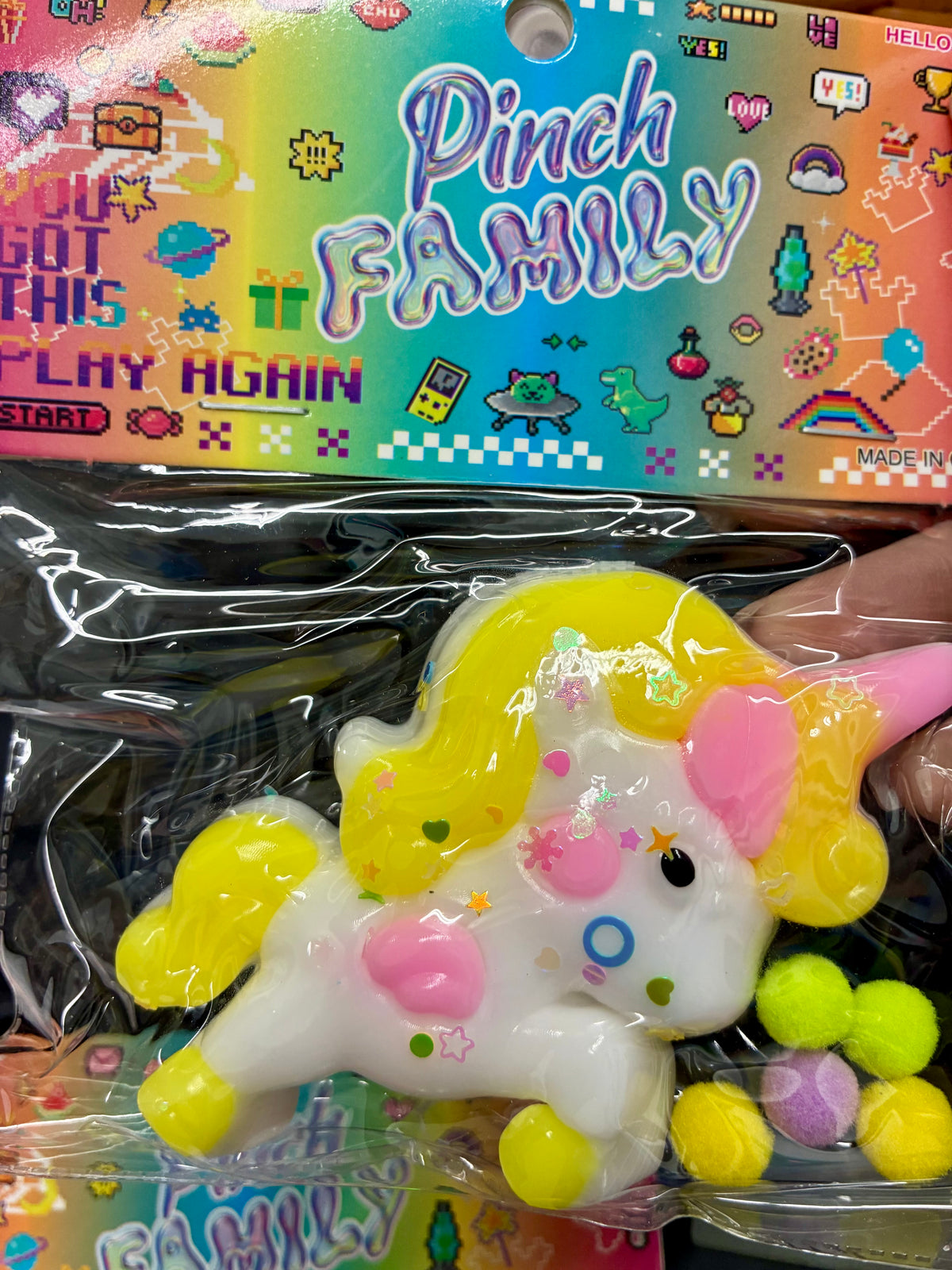 Pinch Family Unicorn Squishy