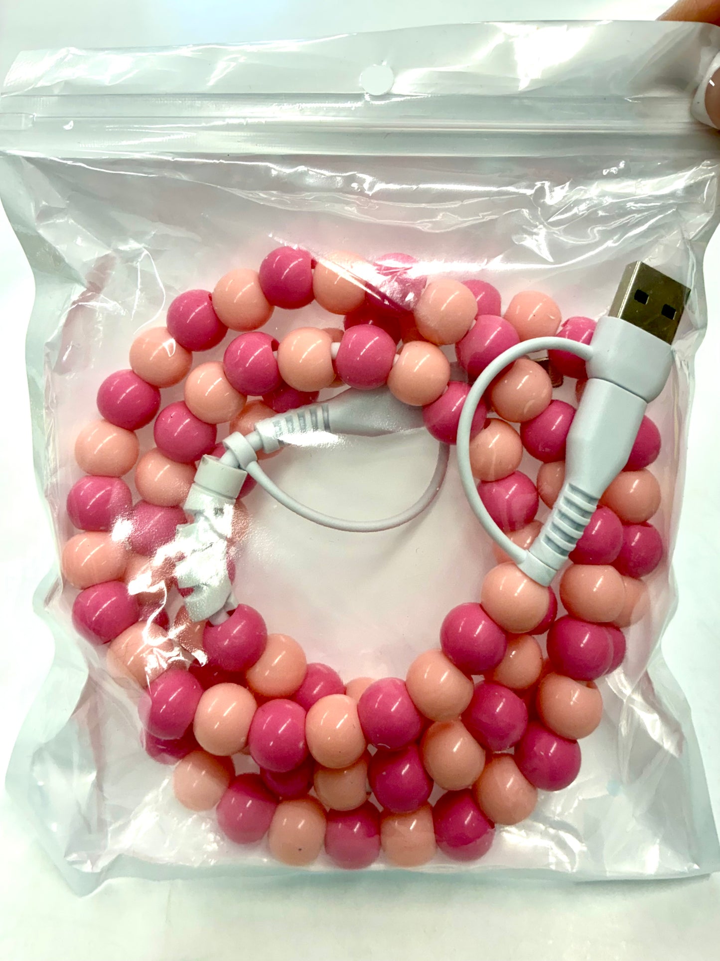 4 in 1 Beaded Phone Charging Cable