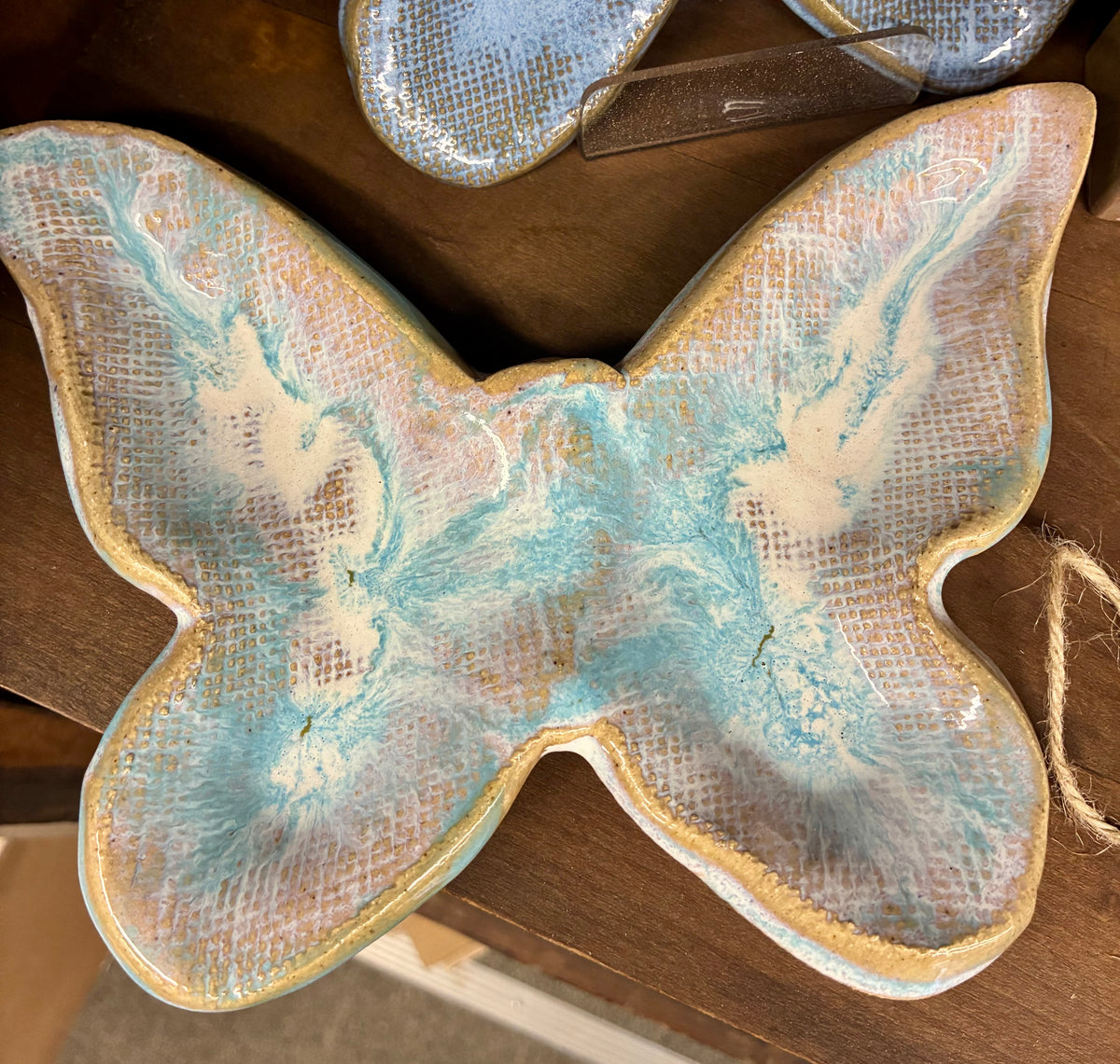 Butterfly Dish  - Tab Boren Pottery