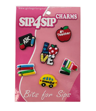 Sip 4 Sip Charms  Teacher & Nurse Charms