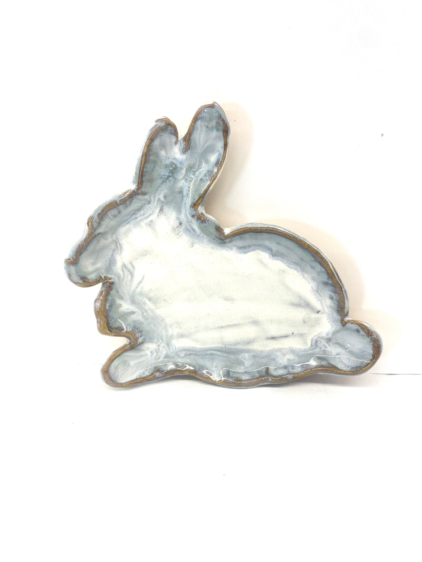 Tab Boren Pottery Rabbit Plate