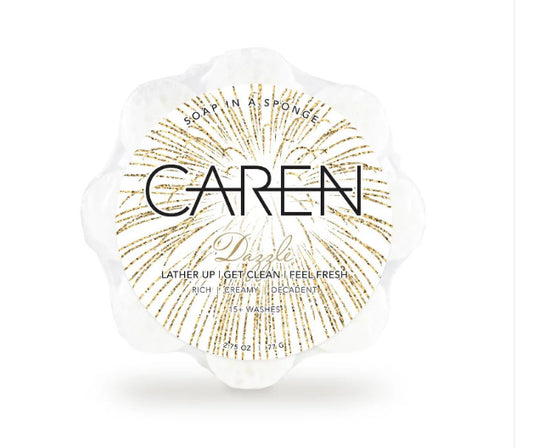 Soap in a Sponge Dazzle - Caren Products