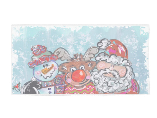 Santa & Pals Lumbar Pillow Swap - Luckybird