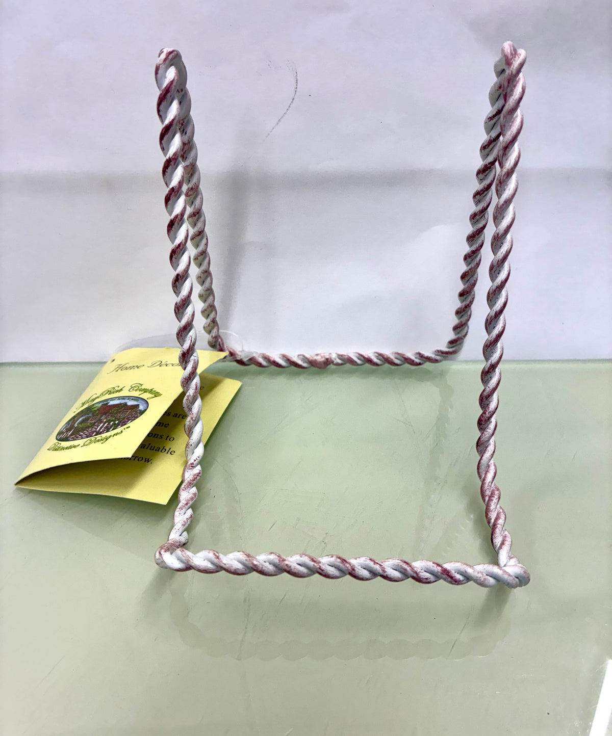 Metal Rope Style Easel / Black or White