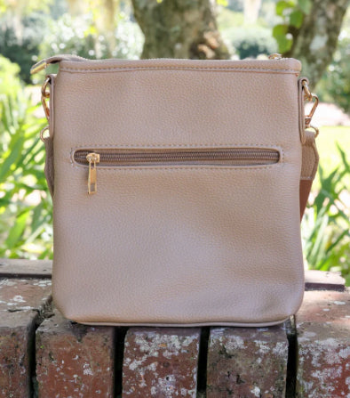 Caroline Hill - Briggs Crossbody Cream or Taupe