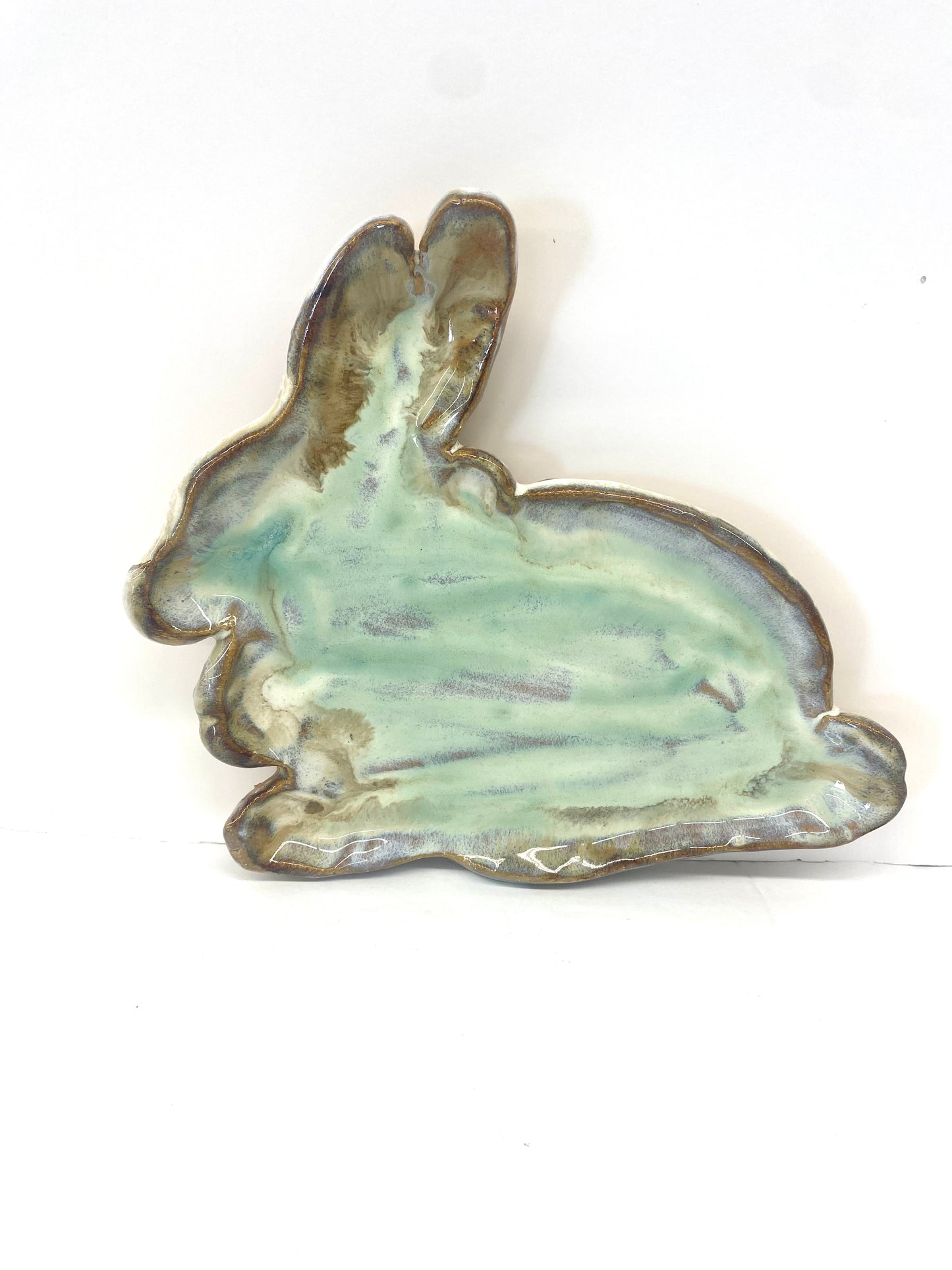 Tab Boren Pottery Rabbit Plate