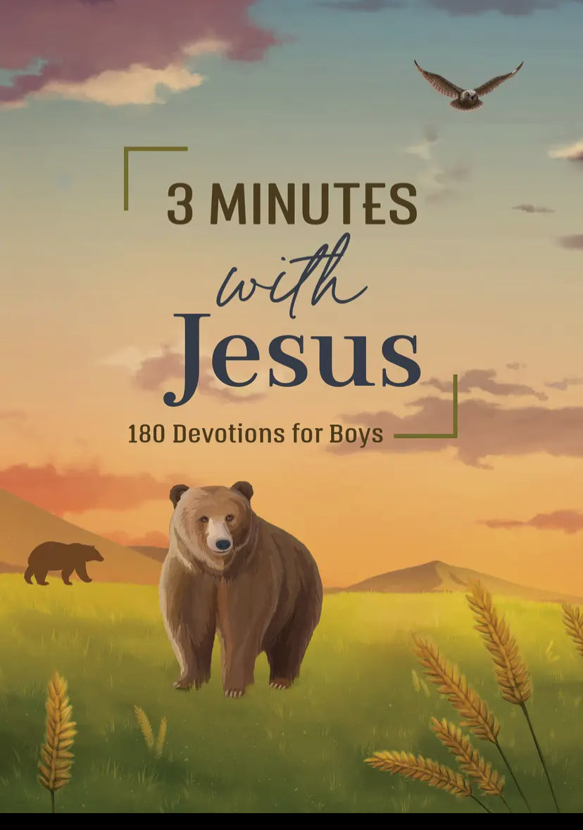 3 Minutes with Jesus - 180 Devotions for Boys