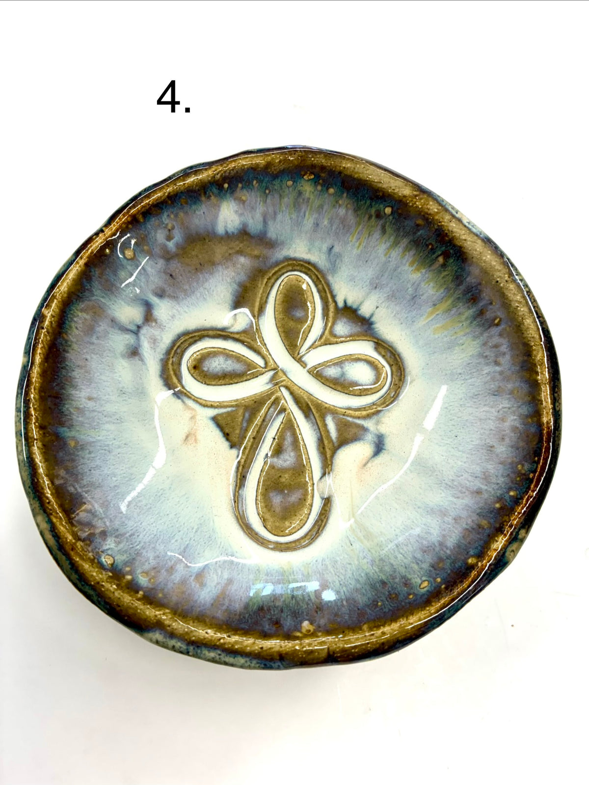 Infinity Bowl - 5” round / Tab Boren Pottery - #231