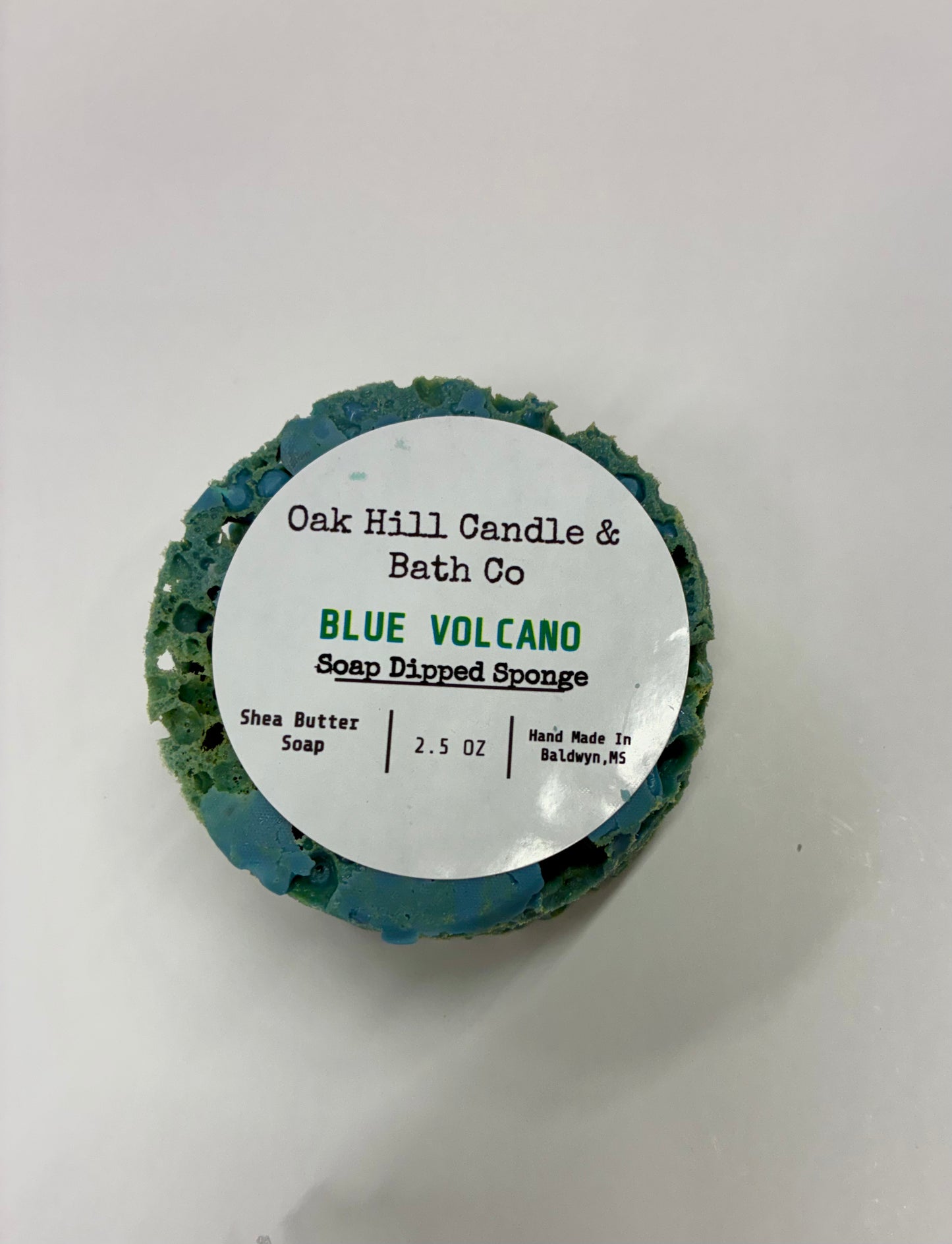 Small Soap Dipped Sponge 2.5 oz - Oak Hill Candle Co.