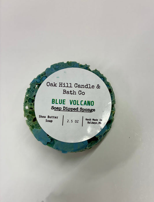 Small Soap Dipped Sponge 2.5 oz - Oak Hill Candle Co.