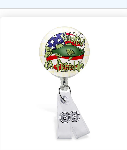 Hooked On Freedom - Badge Reel
