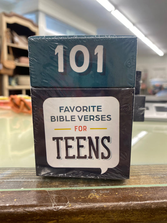 101 Favorite Bible Verses For Teens / Devotion Cards