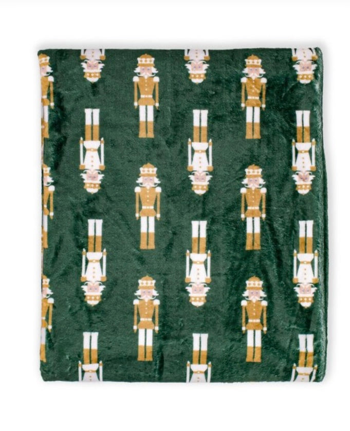 Alpine Nutcracker Throw