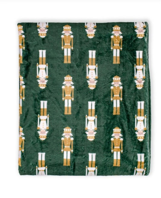 Alpine Nutcracker Throw