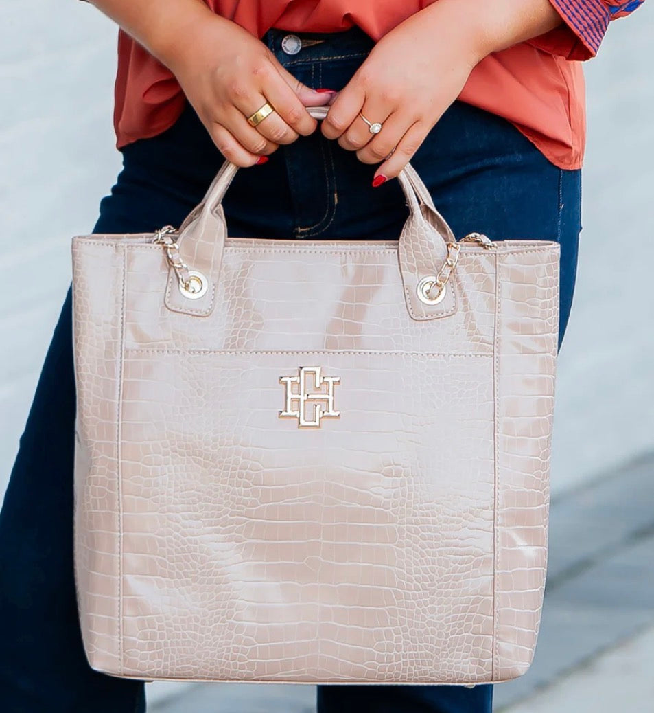 Kinzley Tote Latte EC - Caroline Hill