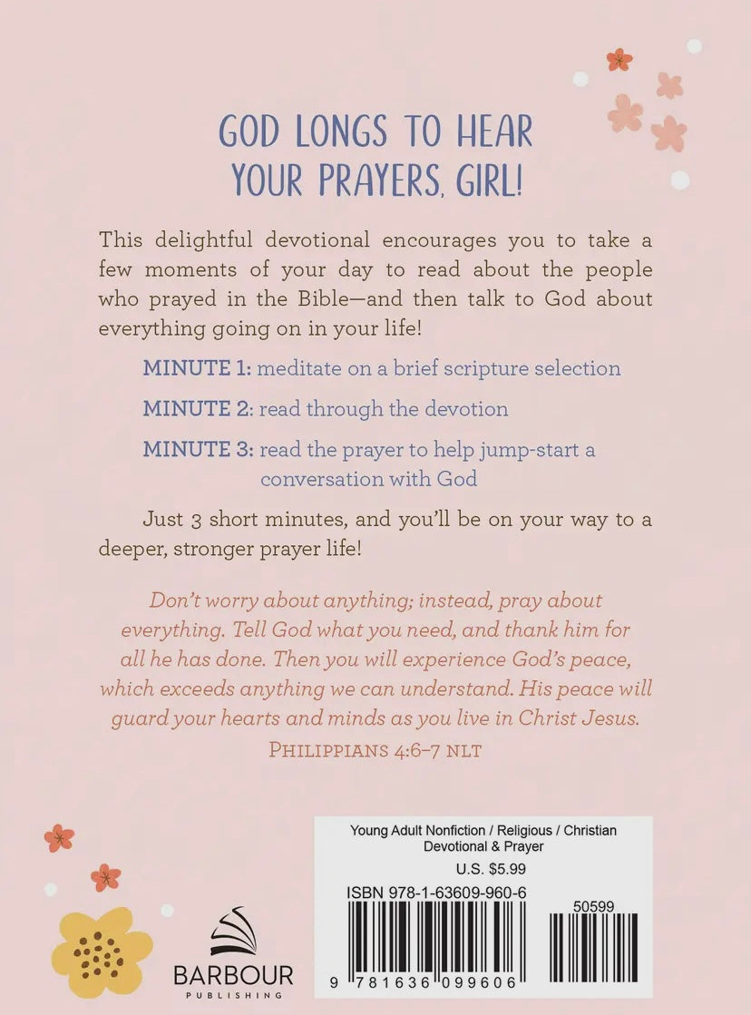 Choose Prayer:  3-Min Devotions For Teen Girls