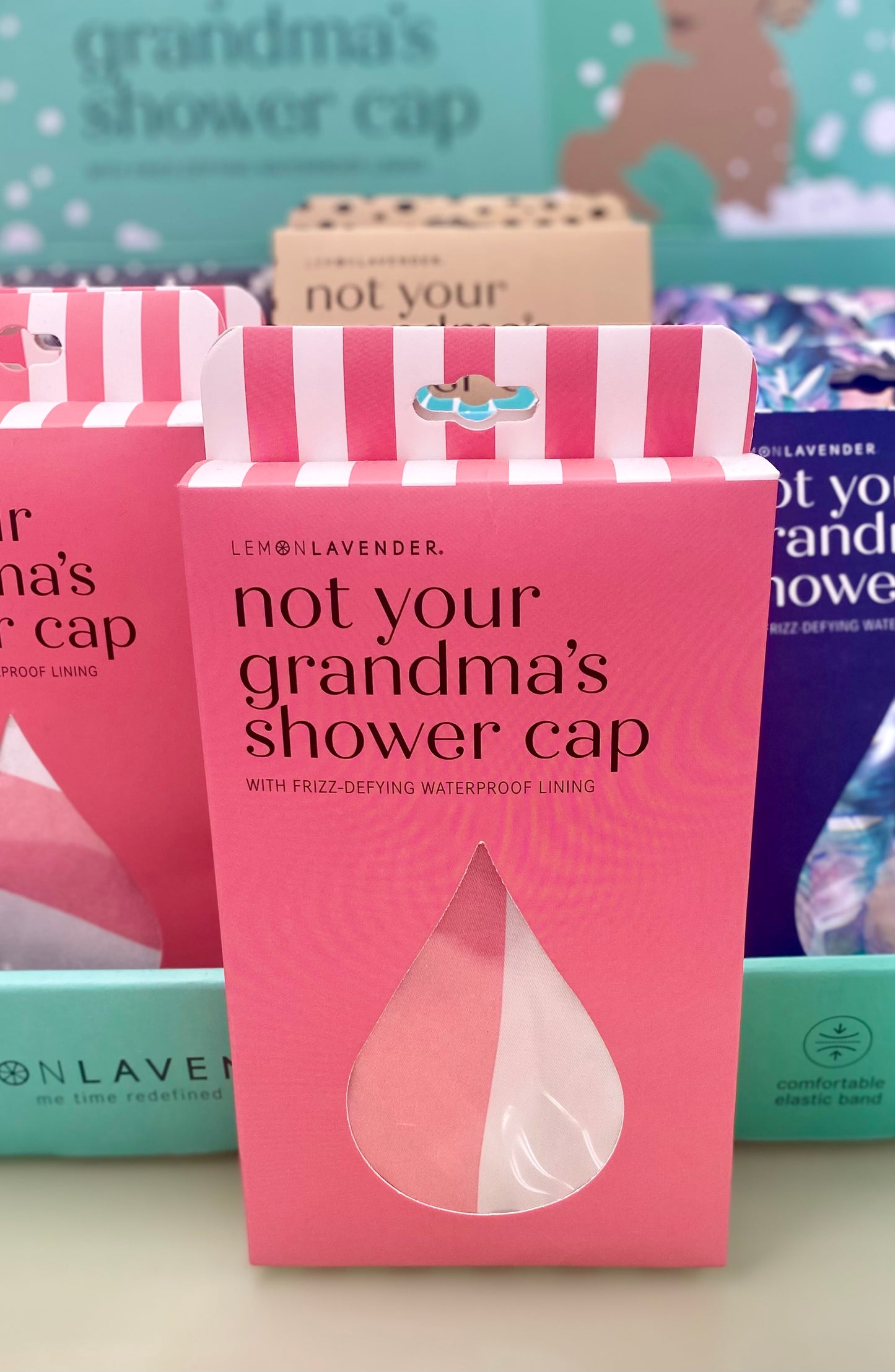 Lemon Lavender Not Your Grandma’s Shower Cap