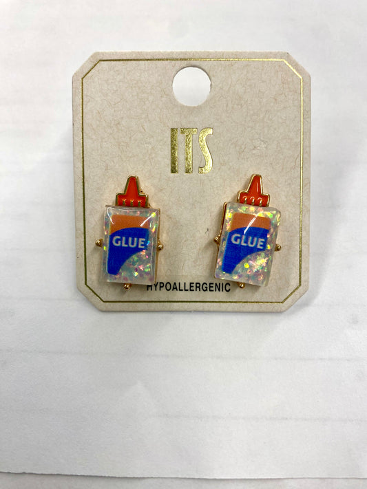 Glue Teacher Earrngs