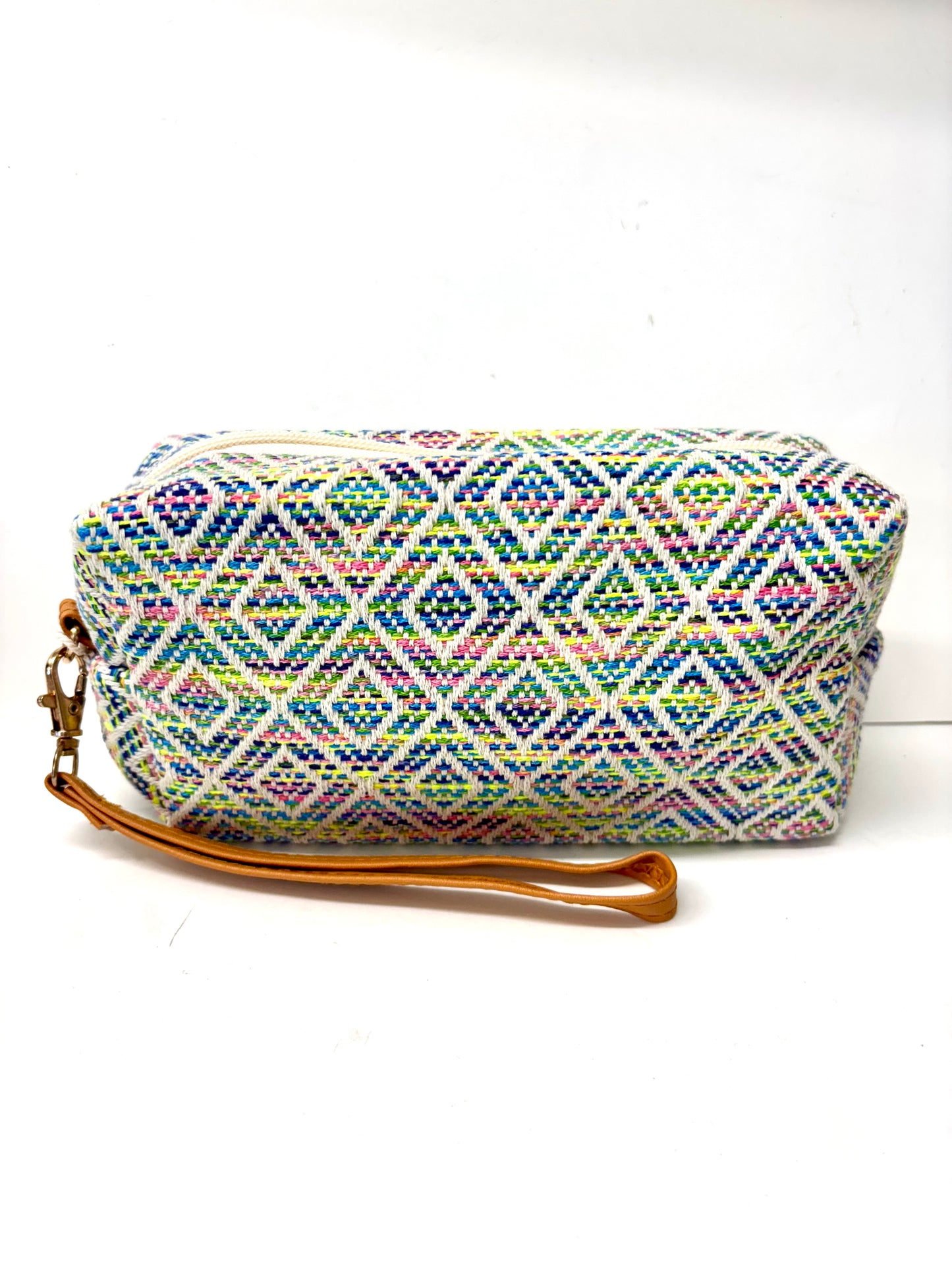 Aztec Pattern Pouch Wristlet