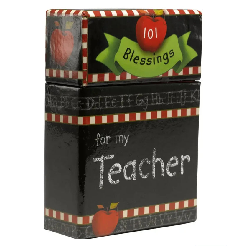 101 Blessings for Teachers Inspirational Cards