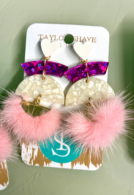 Cupid Tassel Earrings / Taylor Shaye