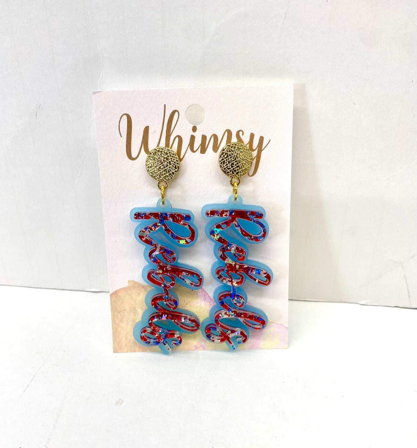 Ole Miss “Rebels” Earrings /  Whimsy Jewels