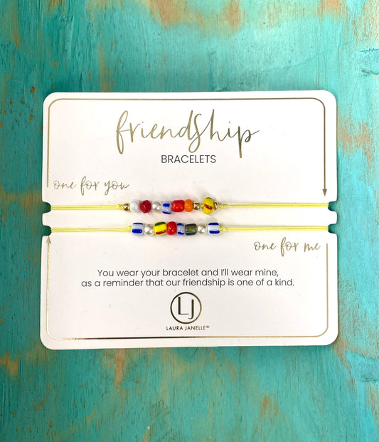 Seed Bead Friendship Bracelets / Laura Janelle