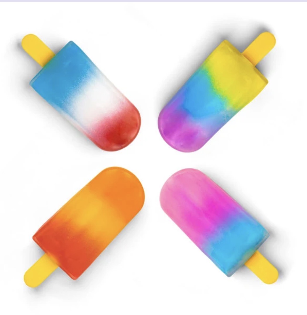 Goolala Squishies Rainbow Pops