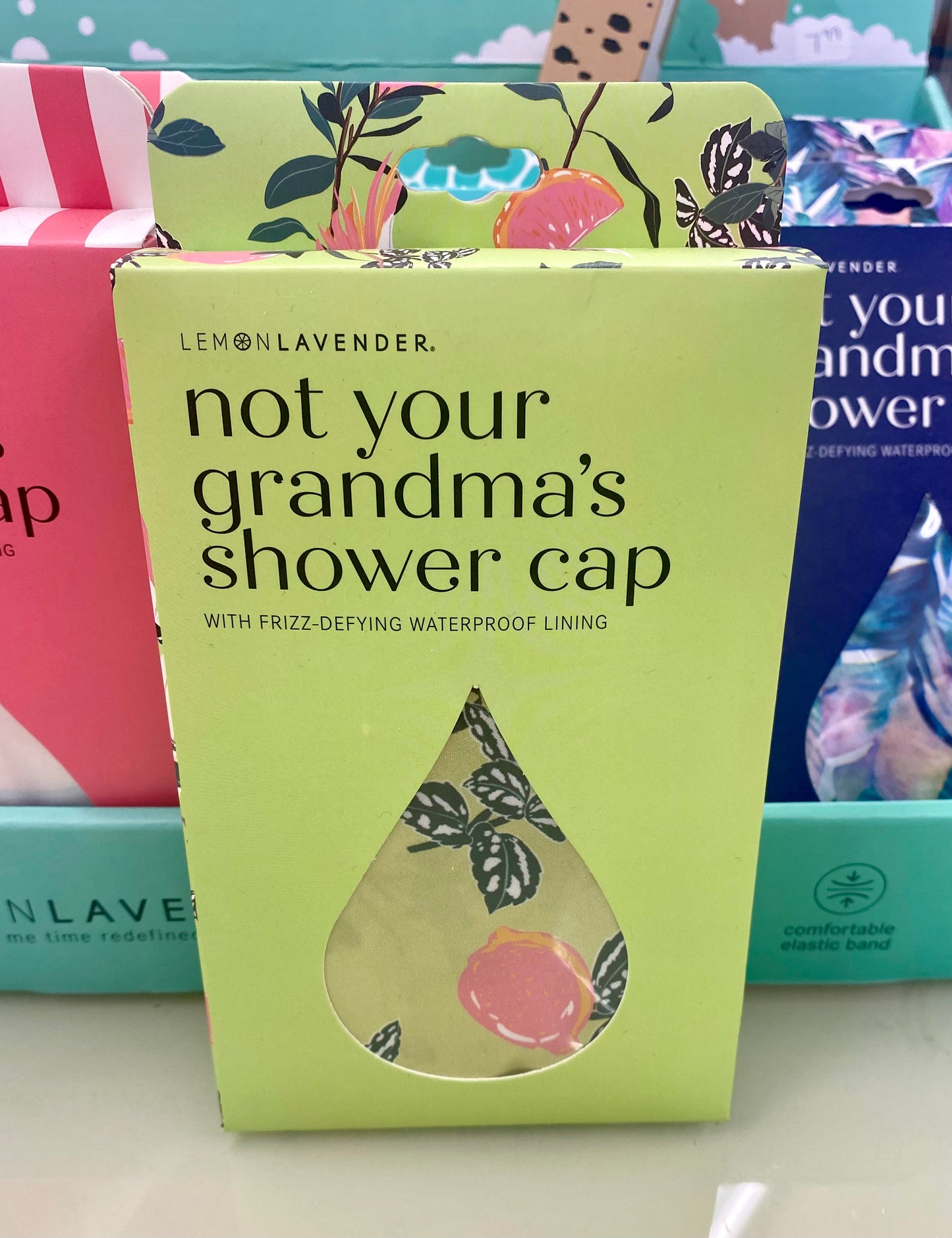 Lemon Lavender Not Your Grandma’s Shower Cap