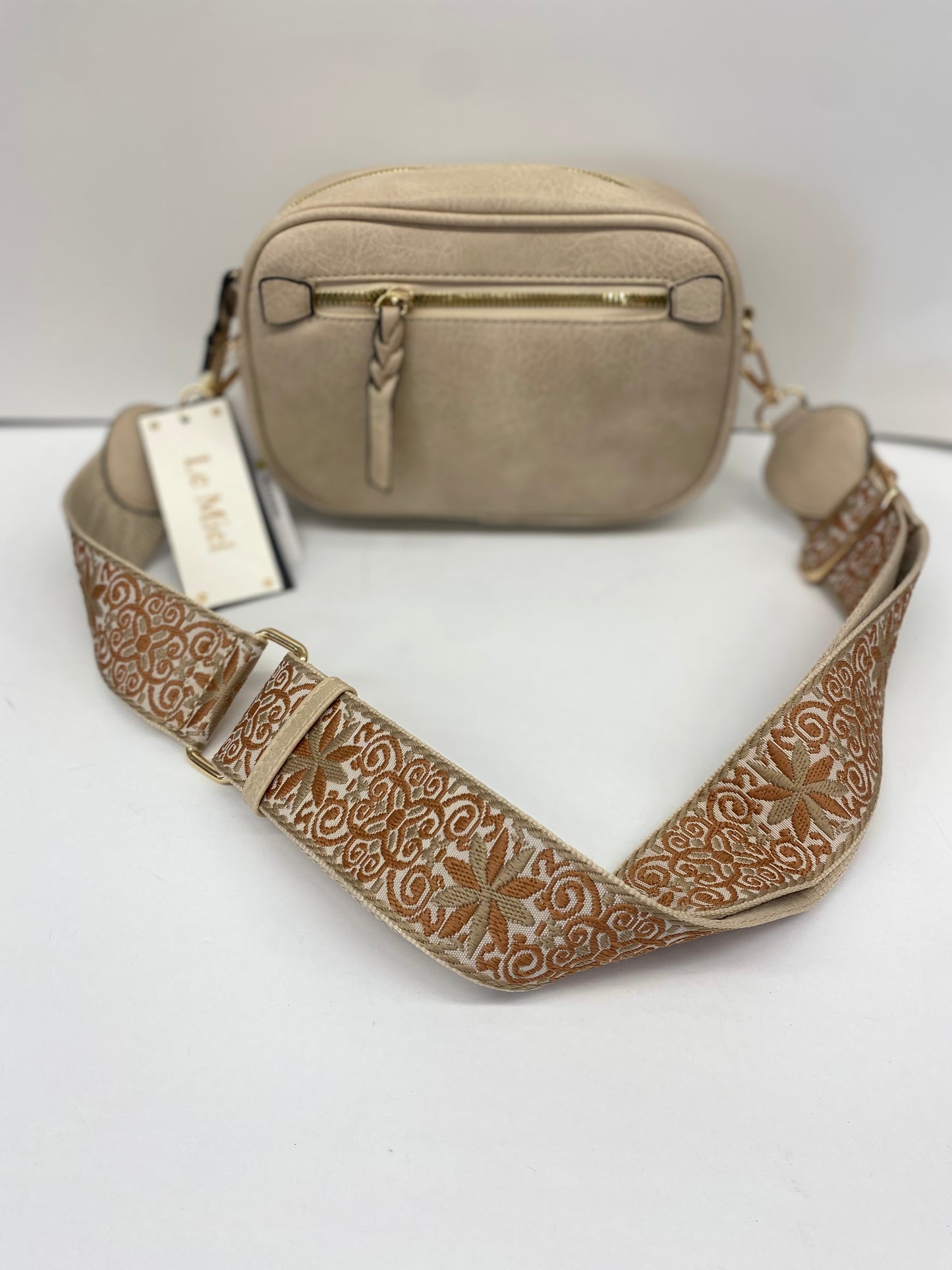 Boho Guitar Strap Crossbody Bag