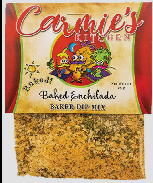 Carmie’s Kitchen Baked Enchilada Baked Dip Mix