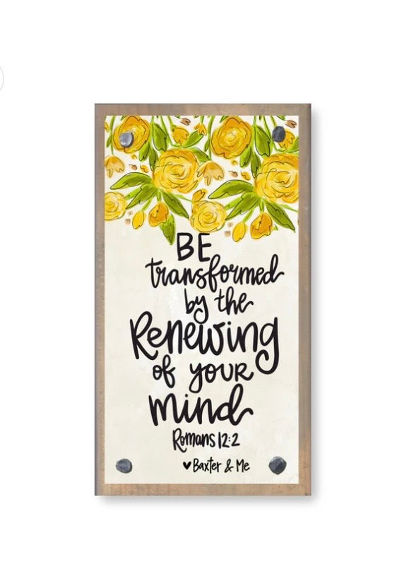Be Transformed Happy Block - Baxter & Me