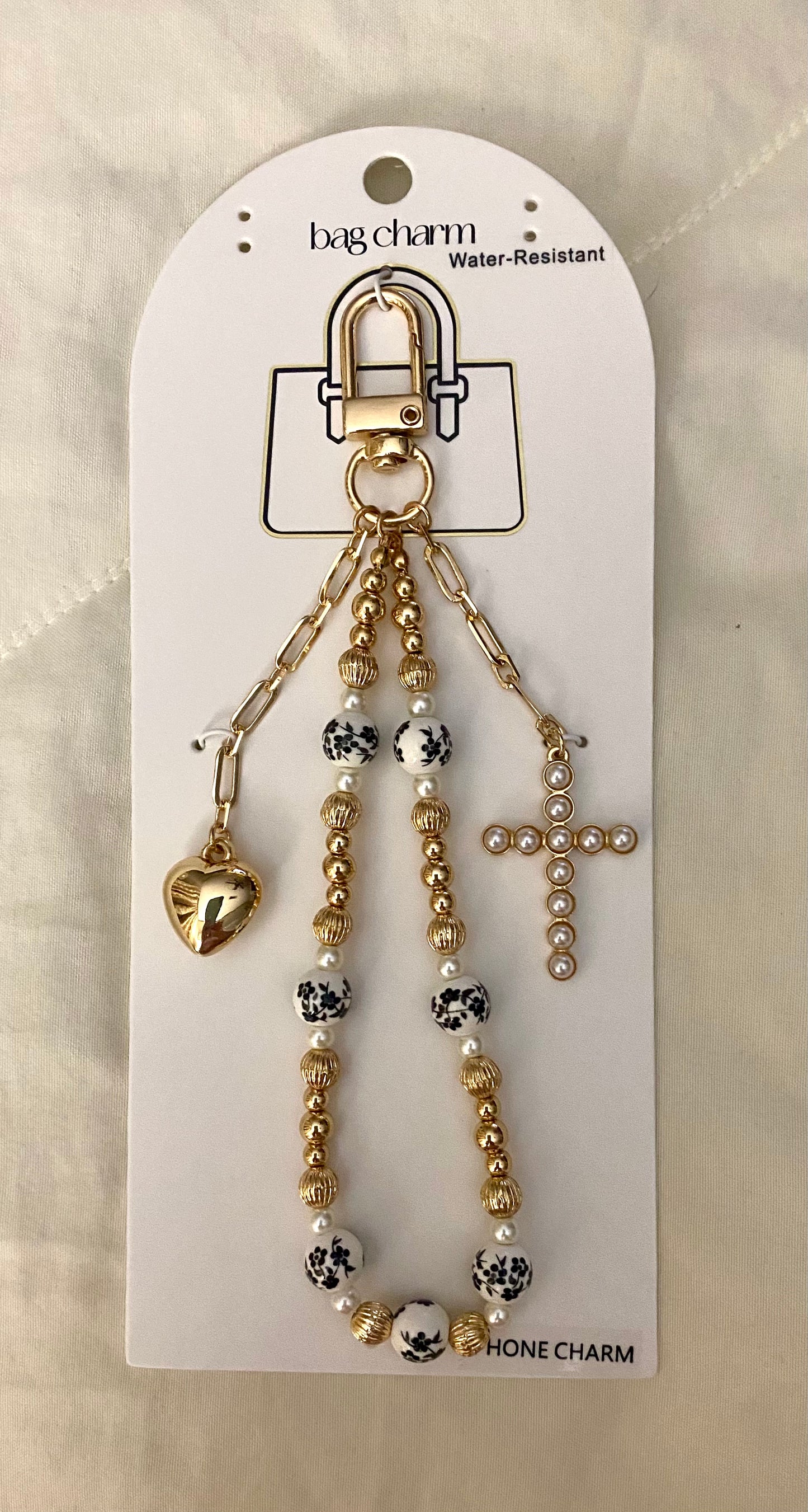 Bag Charm / Phone Charm - Clip On - Water Resistant