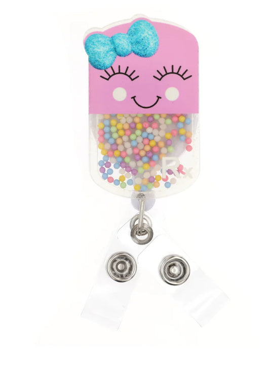 Shaker Reel Pill - Badge Reel