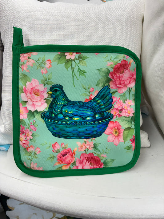 Heirloom Hen Pot Holder