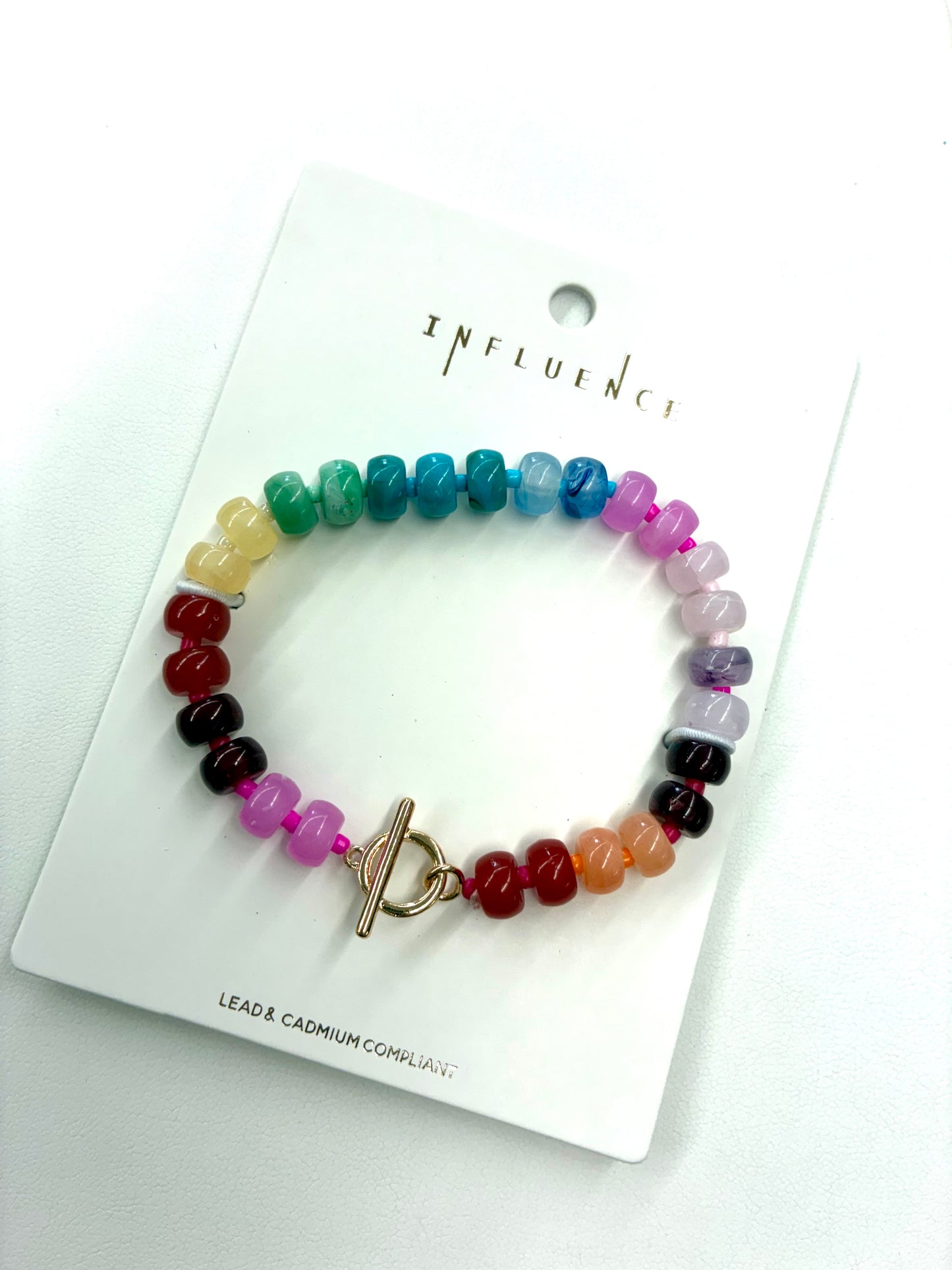 Multicolor Candy Beaded   Necklace / Bracelet