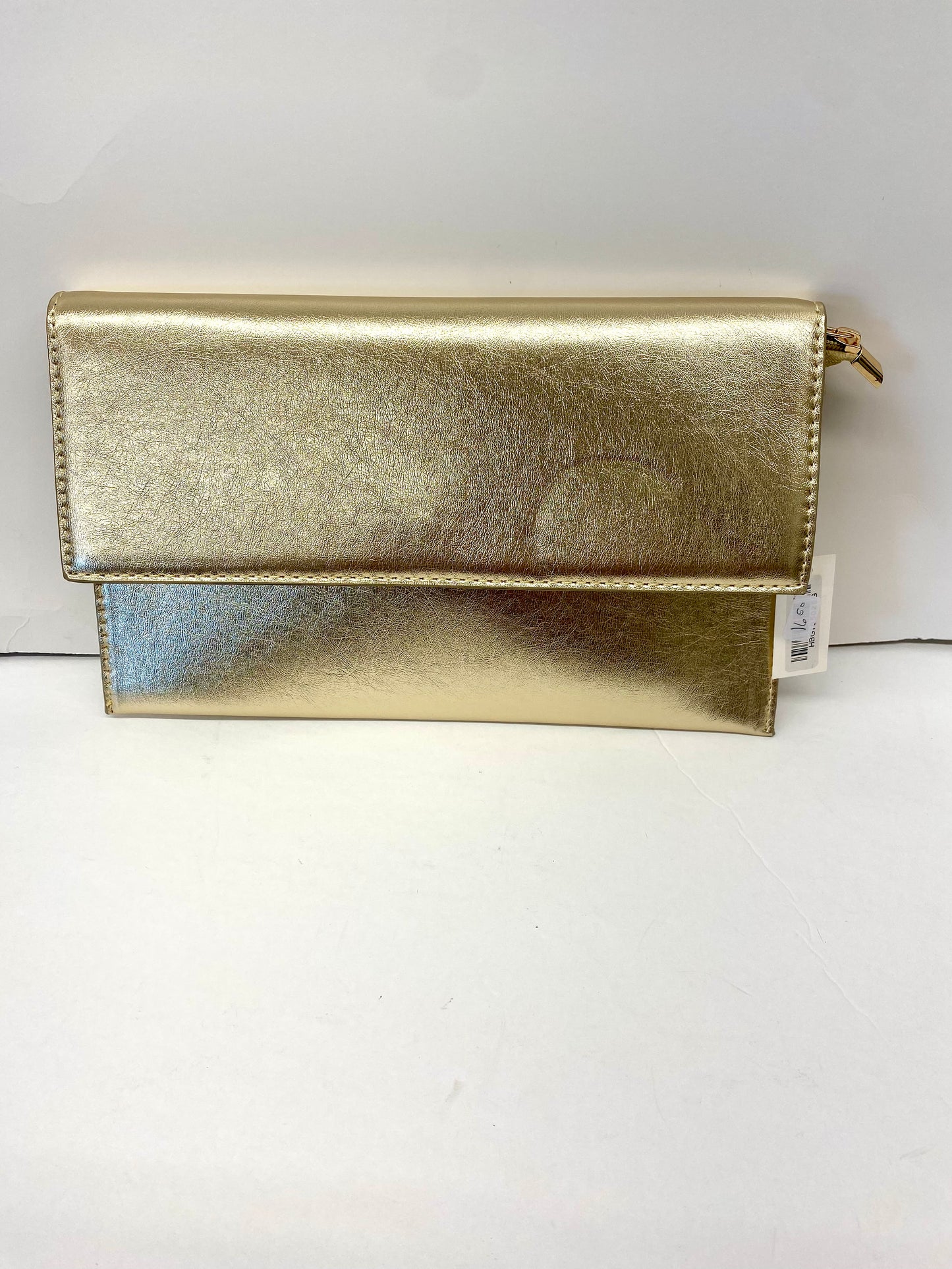 Glossy Rectangle Wristlet Clutch Bag